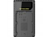 NITECORE UCN1 USB Travel Charger for Canon LP-E6, LP-E6N, and LP-E8 Lithium-Ion Batteries 